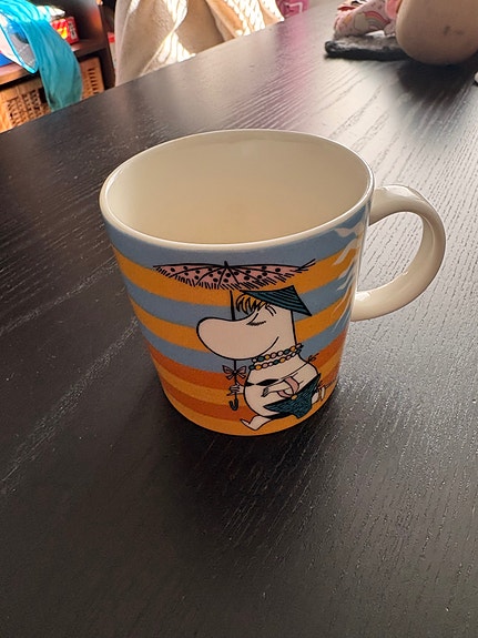 Muumi muki rantaelämää