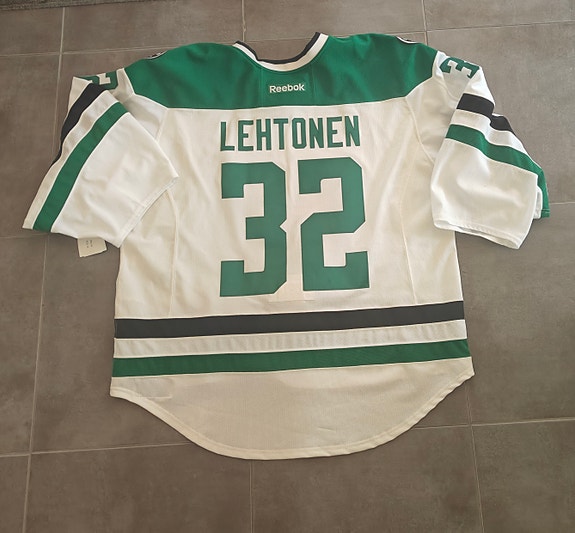 Kari Lehtonen #32 Dallas Stars game issued NHL pelipaita
