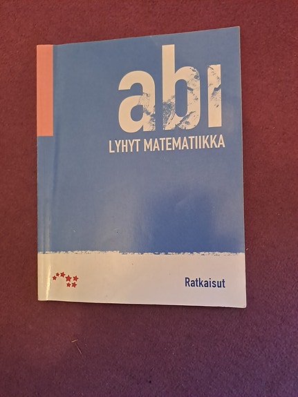 Abi lyhyt matematiikka ratkaisukirja