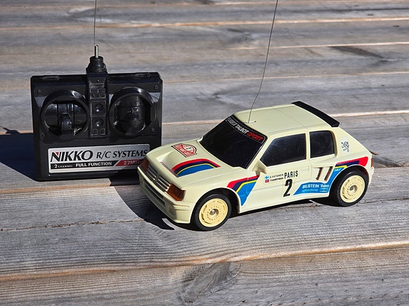Nikko Peugeot 205 Turbo 16 Monte Carlo 1985 – alkuperäinen keräilyharvinaisuus