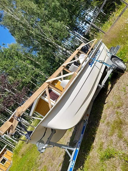 Vene,moottori,traileri paketti