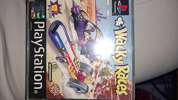 Wacky race ps1 peli