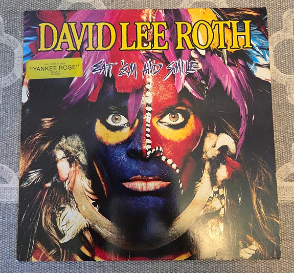 David Lee Roth Eat ’Em And Smile vinyylilevy
