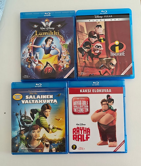 Blu-ray -elokuvat