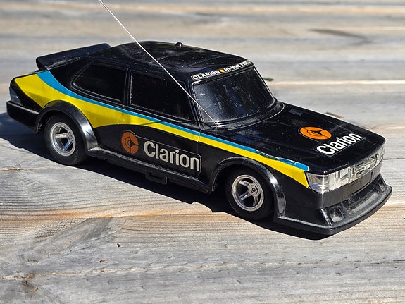 Taiyo Saab 900 Turbo Clarion Radio-Racer – alkuperäinen laatikolla (1980-luku)