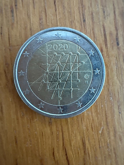 2 euron juhlaraha 2020, Suomi