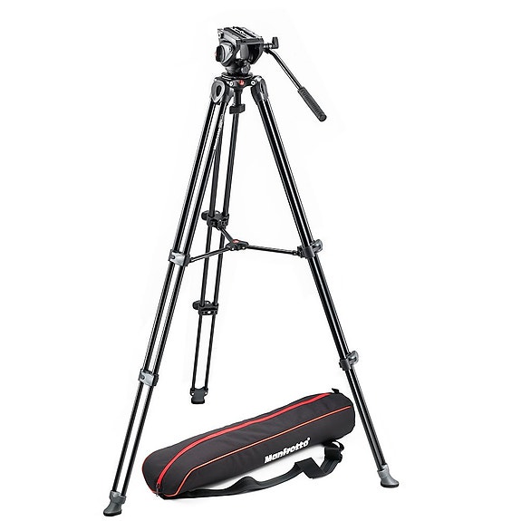 Manfrotto MVK500AM jalustasetti nestevaimennetulla videopäällä