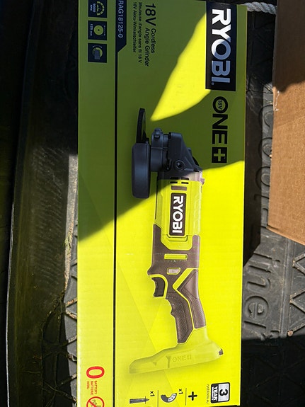 Ryobi 125 mm kulmahiomakone