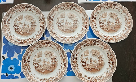 Arabia Singapore kakkulautaset