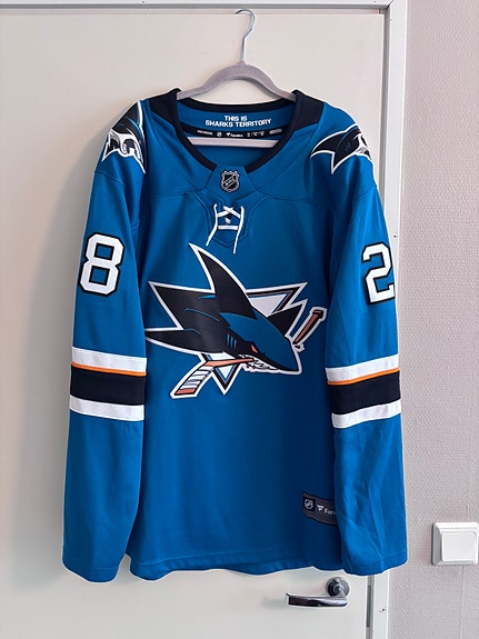 Aito San Jose Sharks - Timo Meier pelipaita