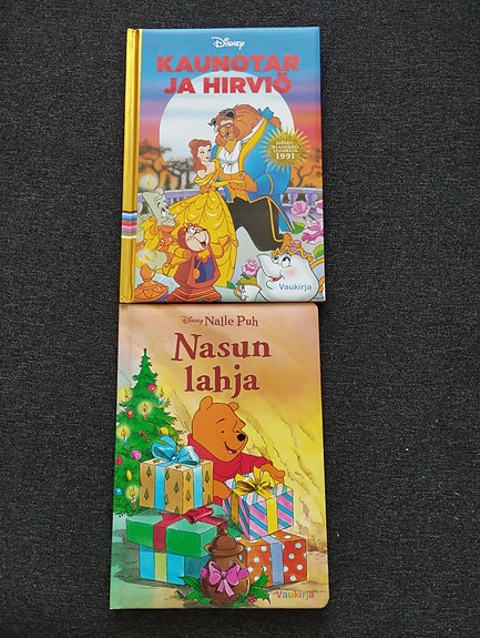 Disney Nalle Puh Nasun lahja ja kaunotar ja hirviö uudet kirjat
