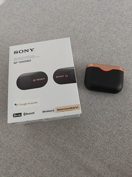Sony WF-1000XM3 langattomat nappikuulokkeet musta