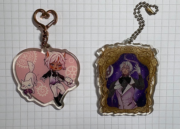 vanitas no carte noe keychains