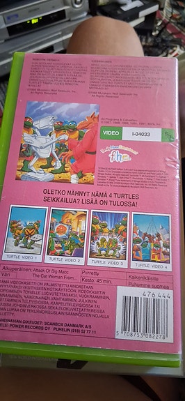 2 turtles vhs