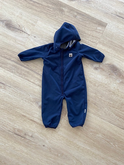 Hummel fleecehaalari koko 74 sininen unisex
