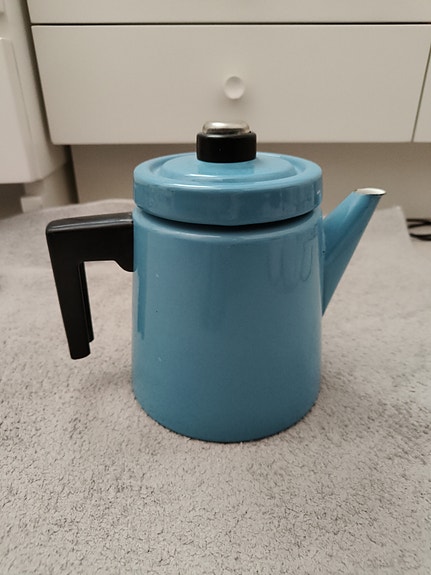 Finel Pehtoori sininen kahvipannu