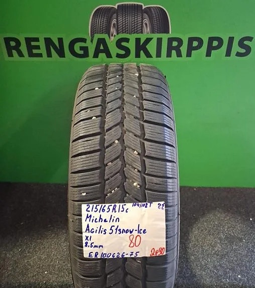 215/65R15C Michelin Agilis 51 Snow Ice 104/102T kitka