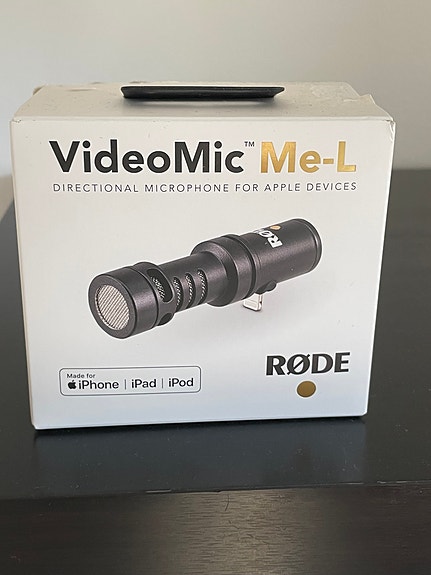 Rode VideoMic Me-L -mikrofoni Iphoneen
