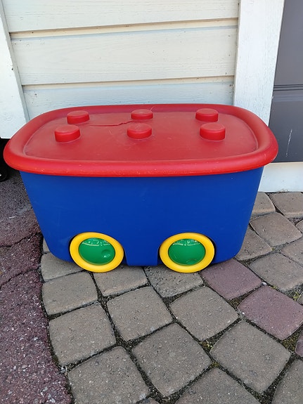 Lego säilytys-/ legolaatikko