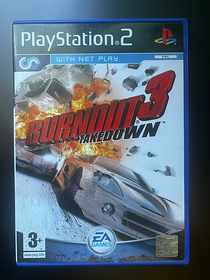 Burnout 3 Takedown PS2 peli
