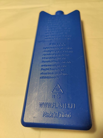 Kylmäpatruuna, Made in Finland/Oy Plastex Ab/300g
