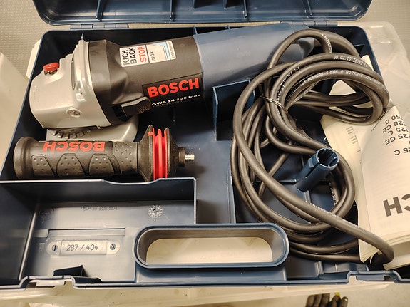 Kulmahiomakone UUSI Bosch GSW 14-125 Inox