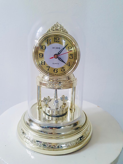 Vintage Quartz HUABA Pöytäkello
