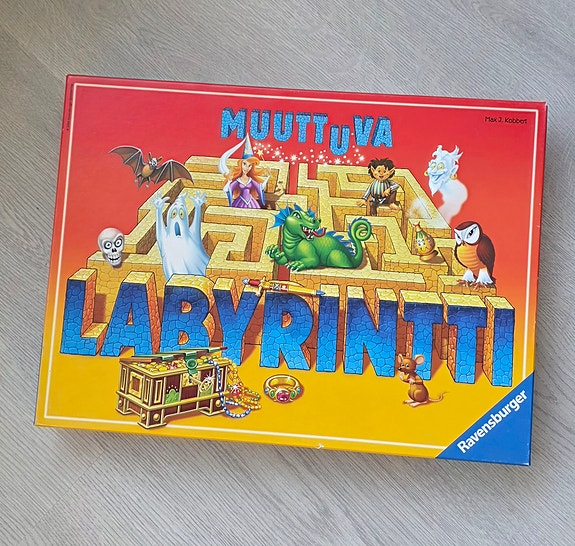 Muuttuva Labyrintti lautapeli
