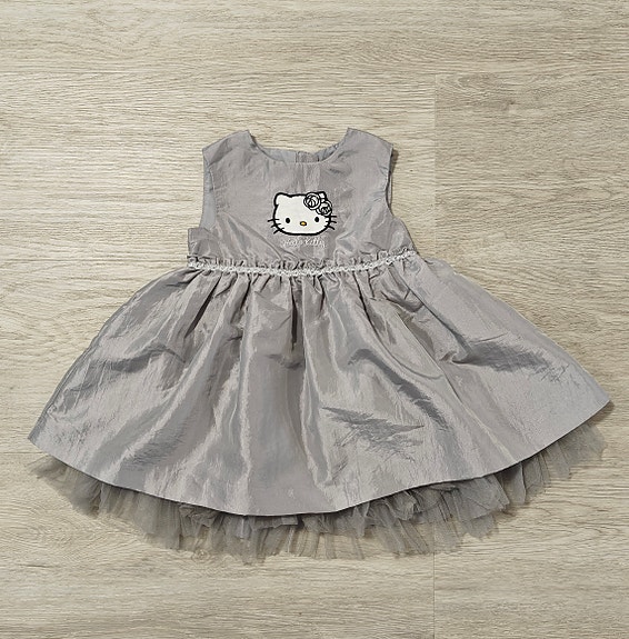 H&M Hello Kitty juhlamekko, hopea