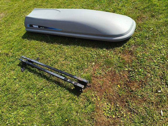 Thule Alpine 500 suksiboksi+kattotelineet