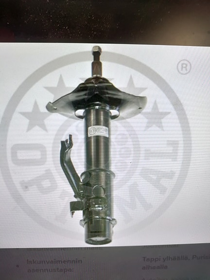 Nissan Vanette Cargo Etuiskunvaimentimet