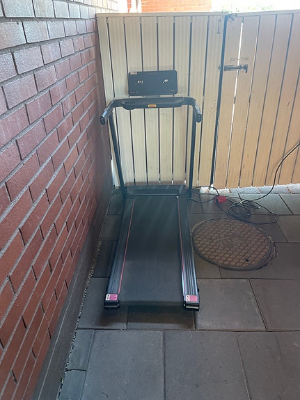 Gymstick juoksumatto musta