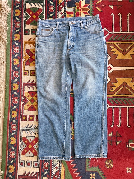 Wranglerin vintage farkut 36x30, erittäin hyvä kunto