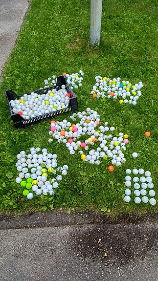 Halvat golfpallot