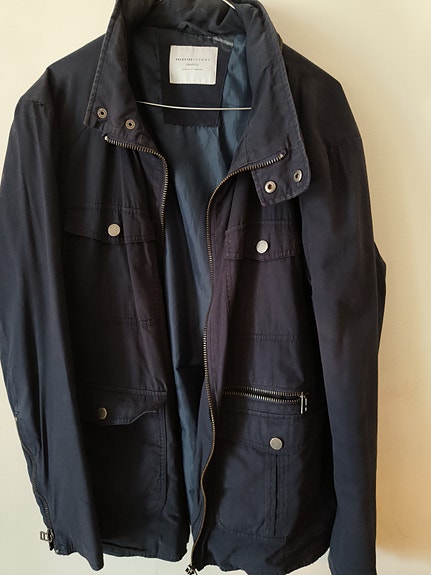 Selected Homme Identity miesten takki L sininen