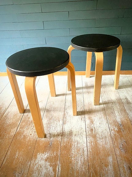 Alvar Aalto E60 jakkara x2