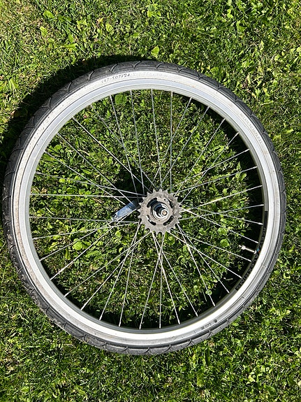 Jopon 24” takavanne ja rengas