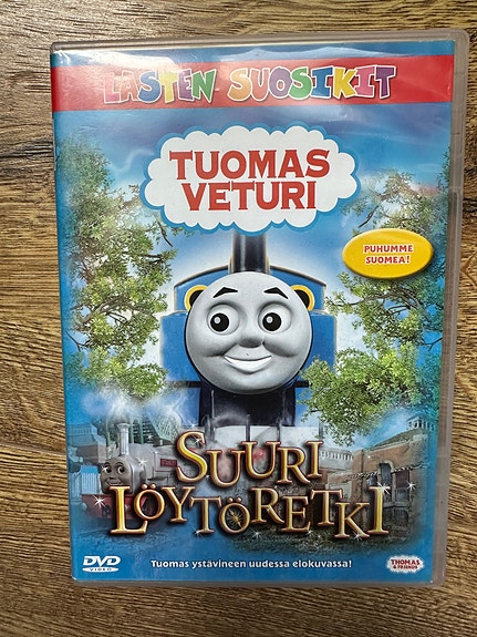 Tuomas Veturi DVD Suuri löytöretki lasten elokuva