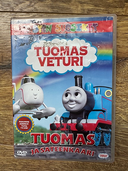 Tuomas Veturi DVD Tuomas ja sateenkaari lasten elokuva