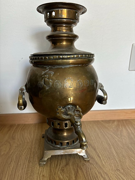 Antiikki venäläinen samovaari Batashev, 1800-luku
