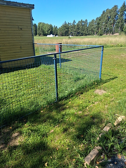 Koiran aitaus palat