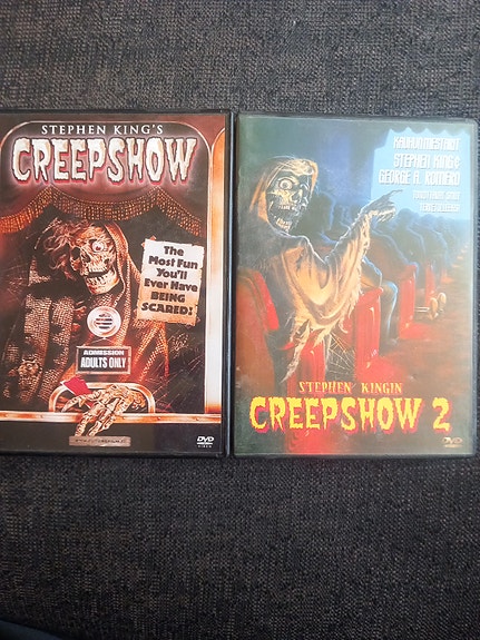 Stephen King Creepshow + Creepshow 2 DVD-elokuvat