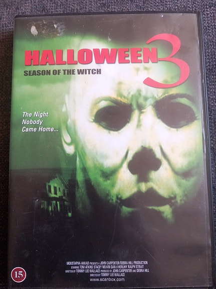 Halloween 3 Season of the Witch DVD-elokuva