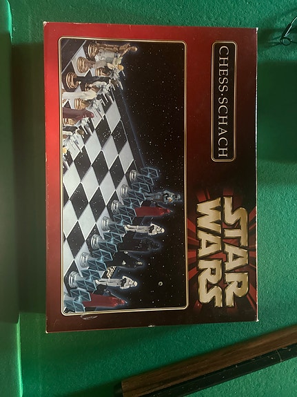 Harvinainen Klasikko Star wars Shakki peli