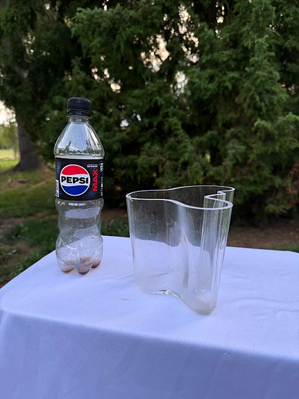 Iittala Aalto maljakko kirkas