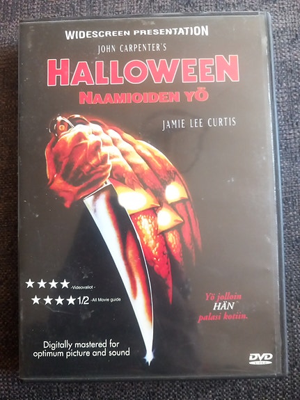 Halloween Naamioiden yö DVD elokuva