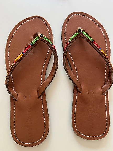 Sandy Toes käsintehdyt nahkasandaalit