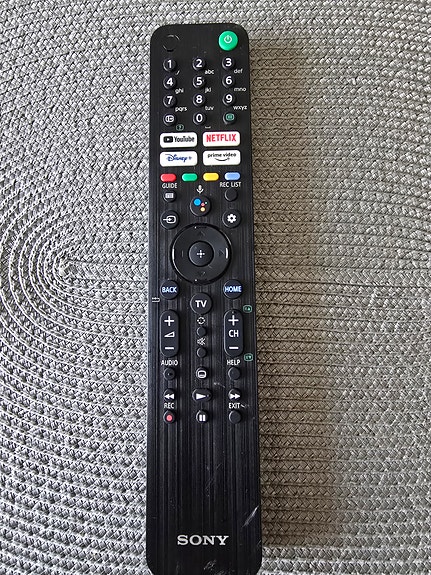 Sony RMF-TX520E TV-kaukosäädin