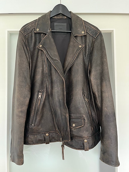 AllSaints Milo Biker nahkatakki