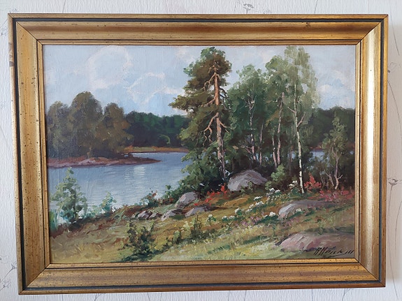 Arthur Heickell maalaus